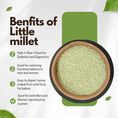 Presoaked Little Millet Flour | Saamai - Sprouteez Store