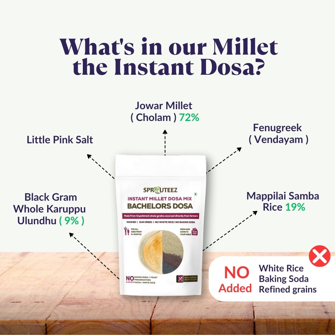 Millet Dosa Ingredients 