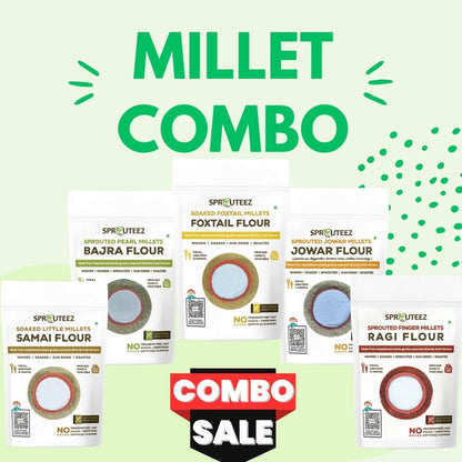 different millet flour